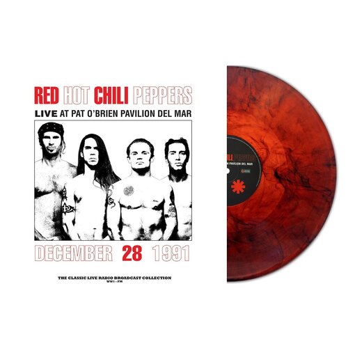 Виниловая пластинка Red Hot Chili Peppers - Live At Pat O aposBrien Pavilion Del Mar December 28 1991 Red Marble LP 2980₽