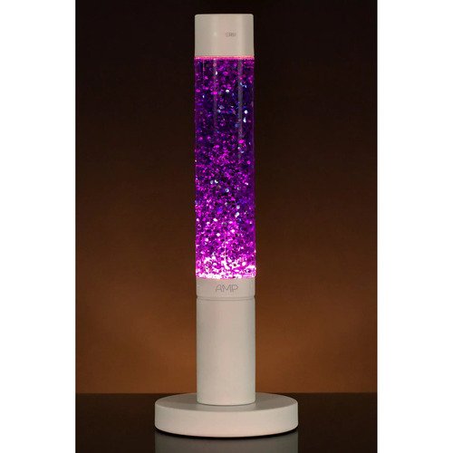 Лава лампа MotionLamp Amperia Slim Violet Сияние глиттер 39 см 3790₽