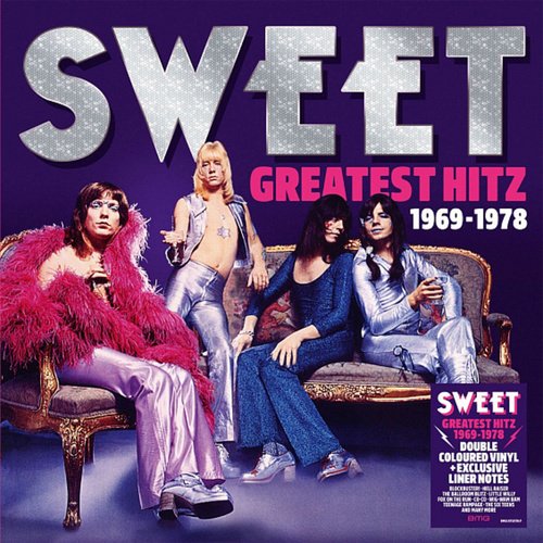 Виниловая пластинка The Sweet - Greatest Hitz 1969-1978 Compilation Translucent Grape Pink 2LP 6450₽