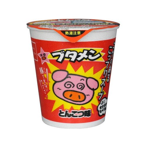Лапша рамен бп Butamen Oyatsu Тонкацу на мясном бульоне с овощами 35 гр 180₽