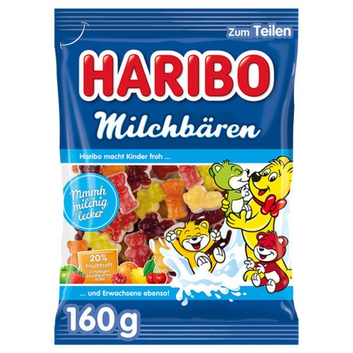 Мармелад Haribo Мишки молочные 160 гр 351₽
