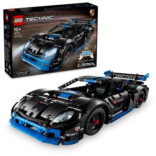 Конструктор Technic 42176 Гоночный автомобиль Porsche GT4 E-Performance 29650₽