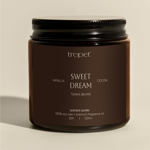 Свеча ароматическая Dark Сладкая мечта, 120 мл