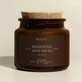 Свеча ароматическая Brown Свидание с морем, 100 мл