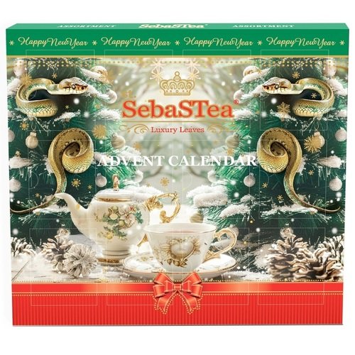 Коллекция чая SebaStea Advent Calendar Symbol 24 пакетика в ассортименте 225₽