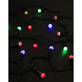 Гирлянда электрическая Сноу Бум улич. с насадками Шарики, 10м, 100LED, свечение мульти, 8 режимов, 220В