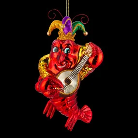 Украшение ErichKrause Decor Лобстер и мандолина, 15 см, стекло