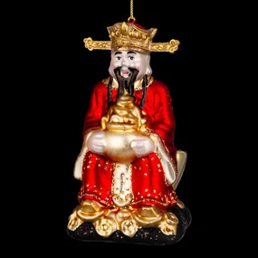 Украшение ErichKrause Decor Цай-Шэнь, 13 см, стекло