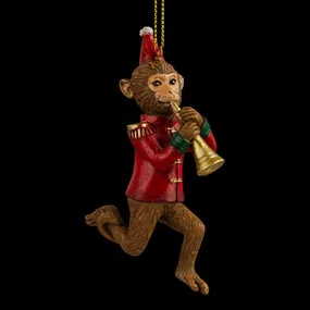 Украшение ErichKrause Decor Цирковая обезьянка, 11 см