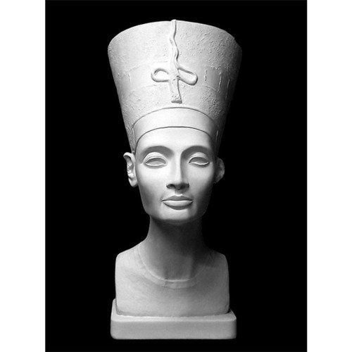 Бюст Нефертити в шапке гипс 3700₽