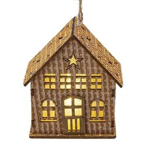 Изделие декоративное с подсветкой Remeco Домик, 9,5х5,5х10,5 см, LR54 3 шт 808852