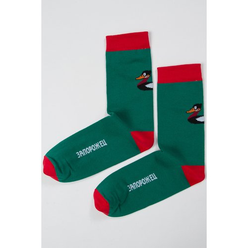 Носки Запорожец Селезень темно-зеленый размер 41-45 380₽