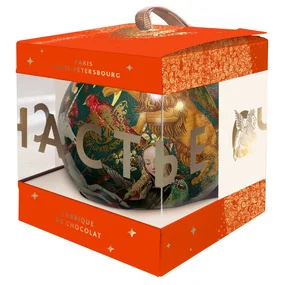 Новогодний шар Счастье с мини-пралине