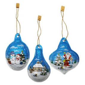 Шоколад фигурный Ёлочное украшение №4, 25г