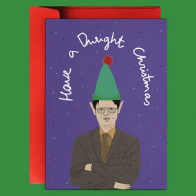 Открытка Рождественский Двайт