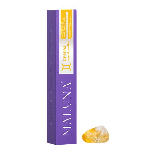 Астро-свечи MALUNA с кристаллом-амулетом для Близнецов 9 шт 750₽
