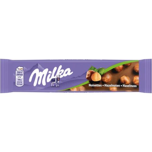 Батончик Milka Whole Hazelnuts 45 гр 216₽