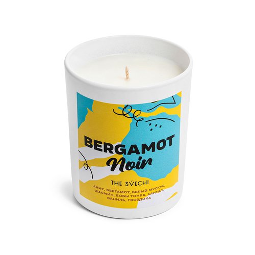 Ароматическая свеча The Svechi Bergamot Noir 200мл 1850₽