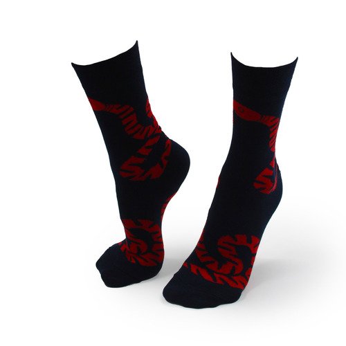 Носки СТМ Змея синие р35-40 360₽