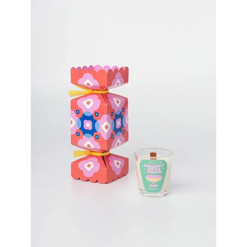 Свеча Конфетка CMYK Happy New Year, 40 мл.