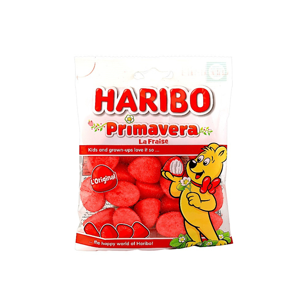 Мармелад Haribo Primavera Клубника, 80 гр. бренда Haribo – купить по цене 189 руб. в интернет-магазине Республика, 1490198.