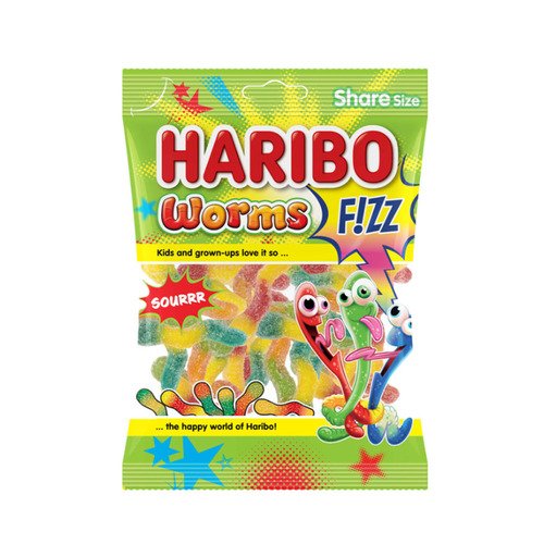 Мармелад Haribo Шипучие червячки 70 гр 171₽