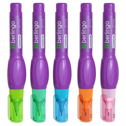 Корректирующий карандаш Berlingo Envy 08мл металлический наконечник 190₽