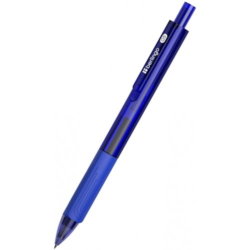 Ручка гелевая автоматическая Berlingo Triangle gel RT синяя 05мм грип 180₽