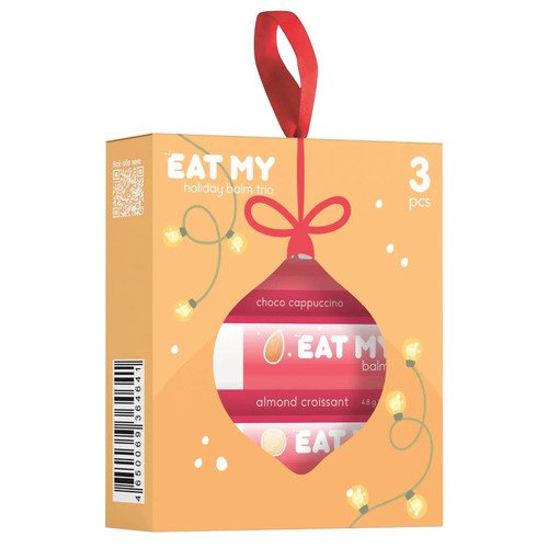 Набор бальзамов для губ Eat My Теплые пожелания 3 шт 390₽