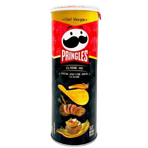Чипсы Pringles Classic M5 steak and foie gras 80гр 351₽