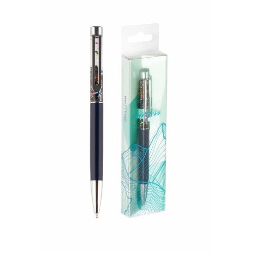 Ручка шариковая автоматическая Meshu Black sand синяя 10 мм 360₽