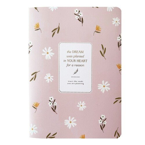 Тетрадь общая Be Smart April 150х210 мм клетка мягкий переплет скрепка 48 л 160₽