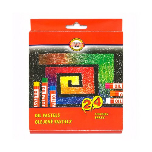 Пастель масляная Koh-I-Noor 8314 24 цвета картонная упаковка 800₽