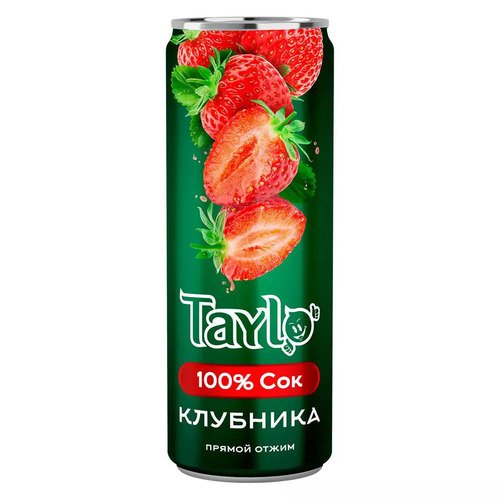 Сок Taylo Клубника 250мл 144₽
