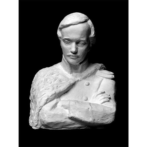 Лермонтов бюст гипс 1000₽