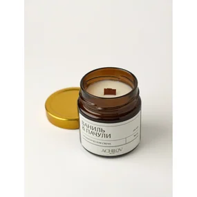 Ароматическая свеча Ваниль и пачули, 200 мл