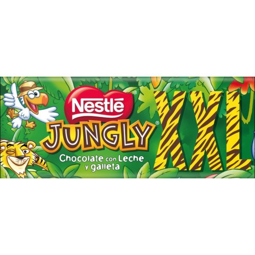 Молочный шоколад Nestle Jungly с печеньем 235 гр 963₽