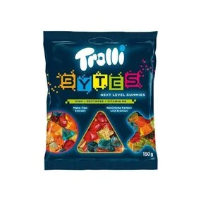 Мармелад жевательный  Trolli Bytes, 150 гр