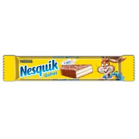 Вафли Nesquik в молочном шоколаде, 18 гр