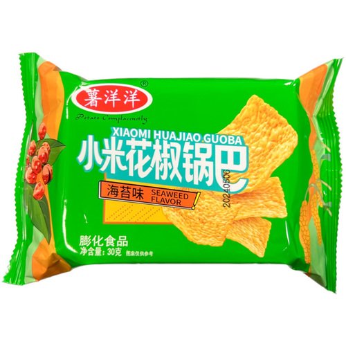 Чипсы Shuyangyang Guoba острые 30 гр 81₽
