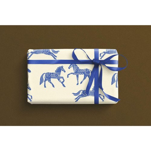 Упаковочная бумага Кони 100х70 см 230₽