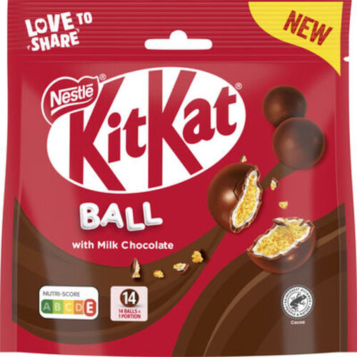 Kit Kat шарики в молочном шоколаде 140 гр 603₽