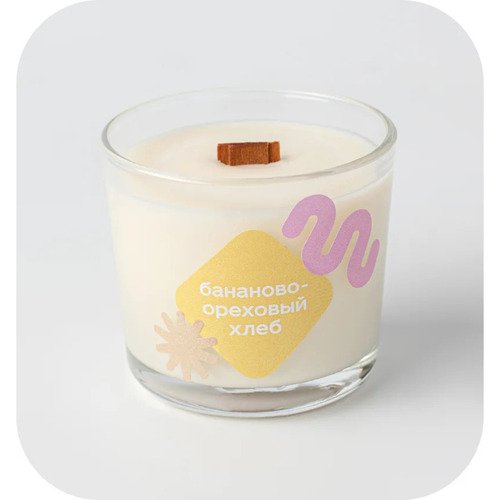 Свеча Банан-орех хлеб, 90 мл