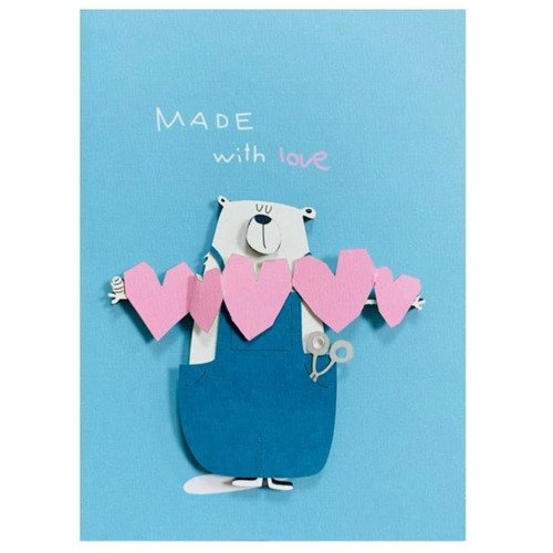 Открытка Boe Made with love 340₽