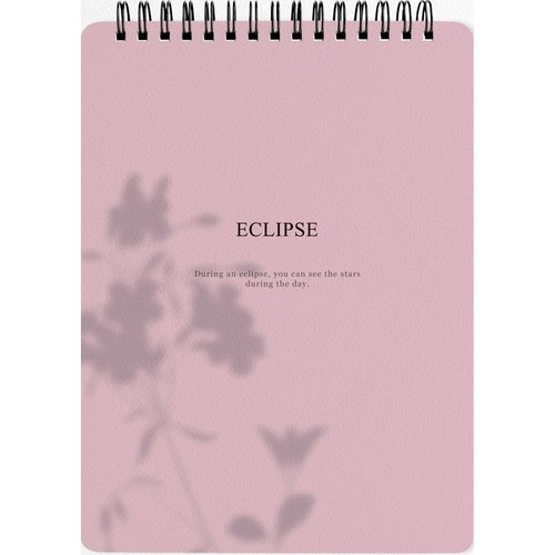 Блокнот Be Smart Shadow 156х207мм 50 листов клетка розовый 260₽