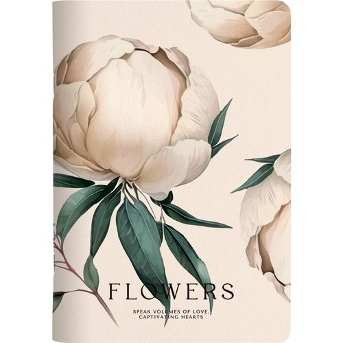 Тетрадь общая Be Smart Peony 150х210мм 48л клетка айвори 210₽