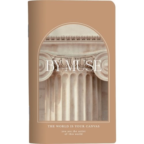 Блокнот Be Smart Muse 130х210мм 48 листов линейка бежевая рамка 210₽