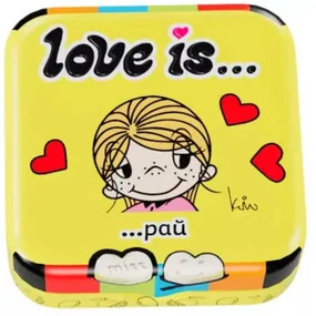 Драже Love is в форме сердца со вкусом морской соли и маракуйи, 20 грамм