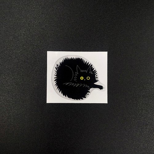 Стикер объемный Тревожный котик Тучка 180₽