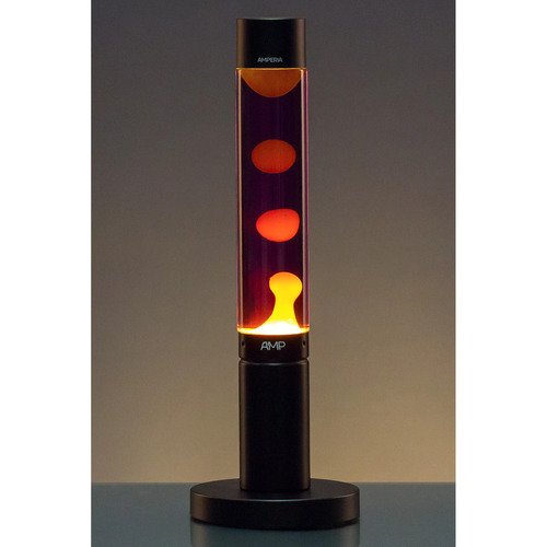 Лава лампа MotionLamps Amperia Slim оранжевая - фиолетовая 39 см 3790₽